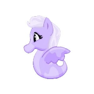 Glowing Purple Seapony